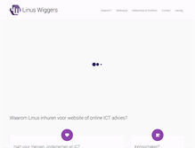 Tablet Screenshot of linuswiggers.nl